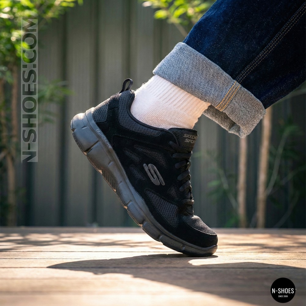 Men's Skechers Ezdez 52748BBK 6096 Sneakers with Memory Foam