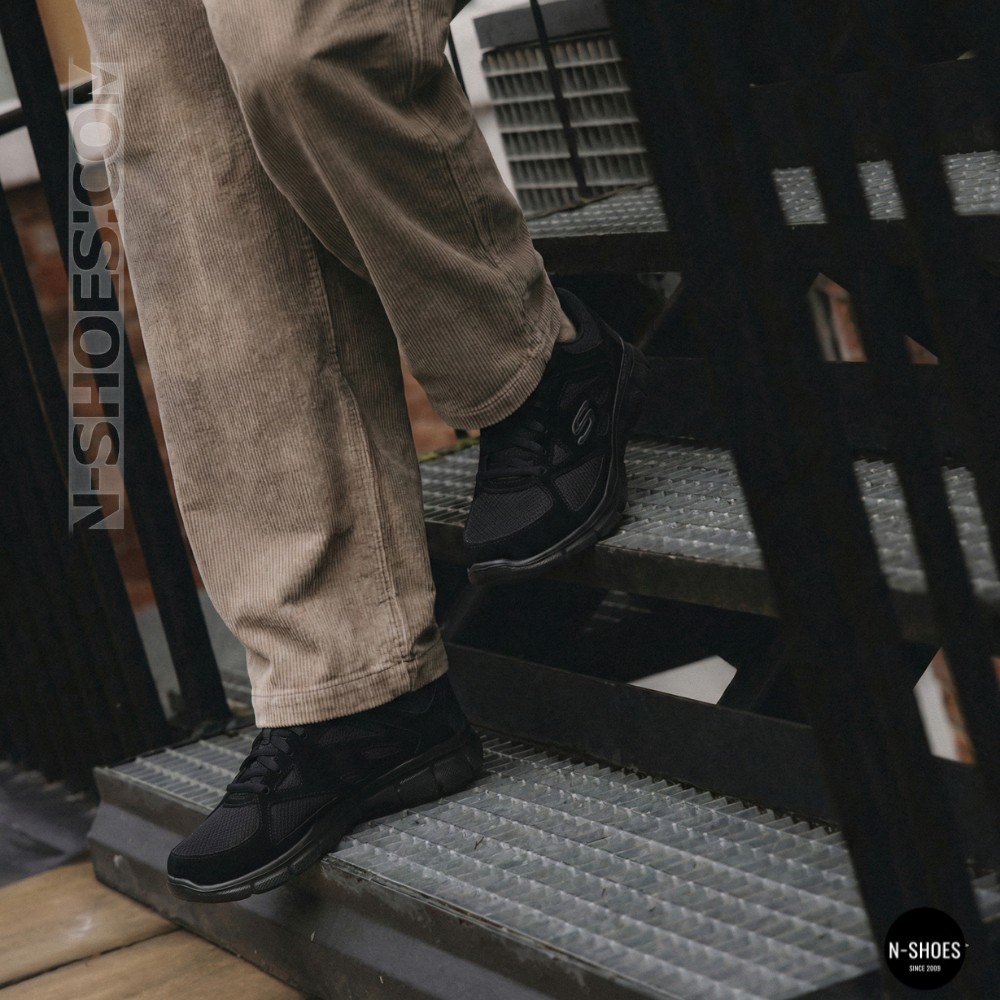 Men's Skechers Ezdez 52748BBK 6096 Sneakers with Memory Foam