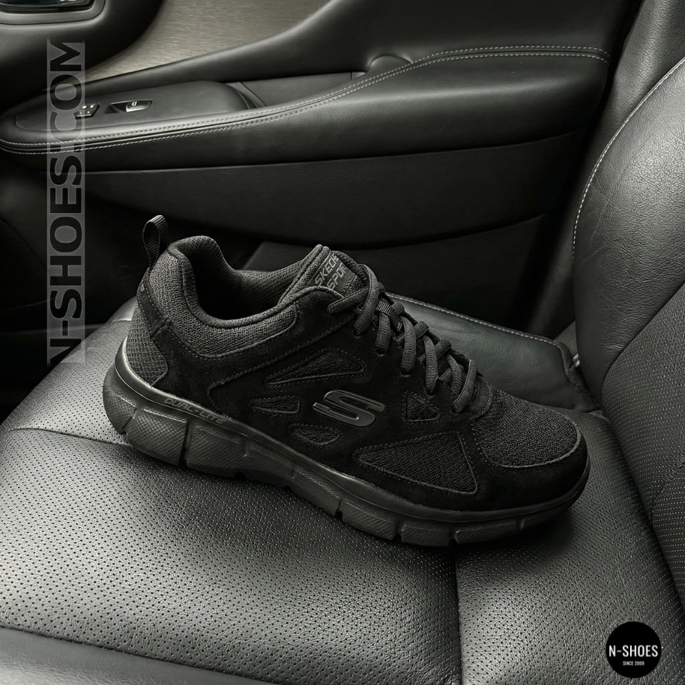 Men's Skechers Ezdez 52748BBK 6096 Sneakers with Memory Foam