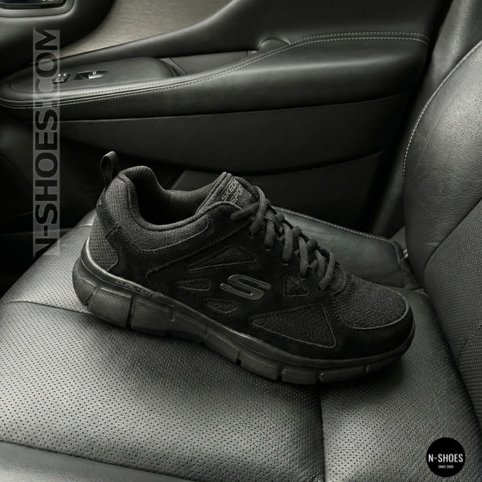 Чоловічі кросівки Skechers Ezdez 52748BBK 6096 з Memory Foam