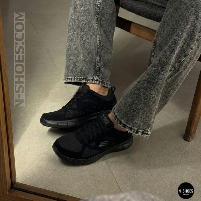 Чоловічі кросівки Skechers Ezdez 52748BBK 6096 з Memory Foam