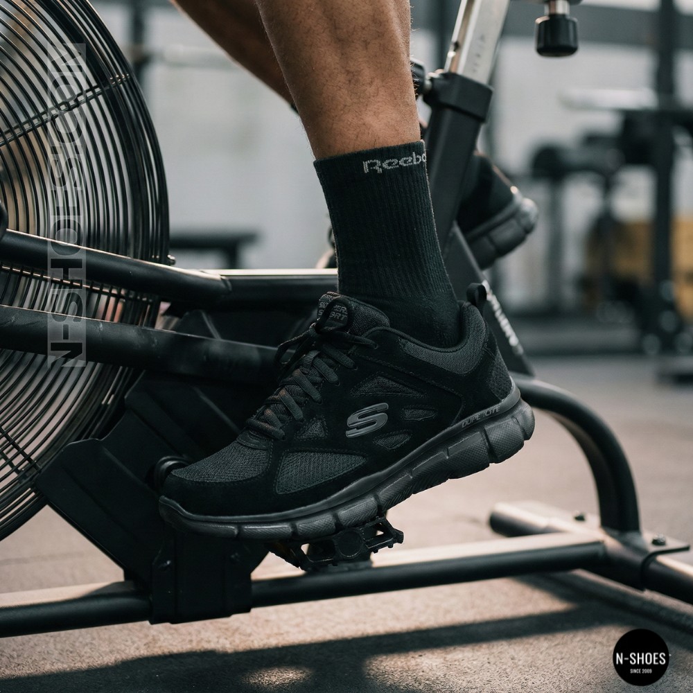 Men's Skechers Ezdez 52748BBK 6096 Sneakers with Memory Foam