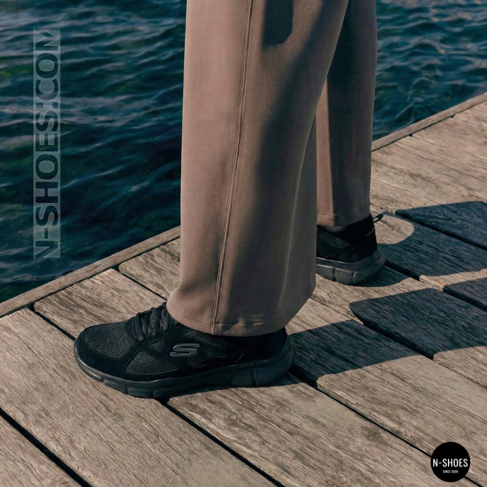 Men's Skechers Ezdez 52748BBK 6096 Sneakers with Memory Foam