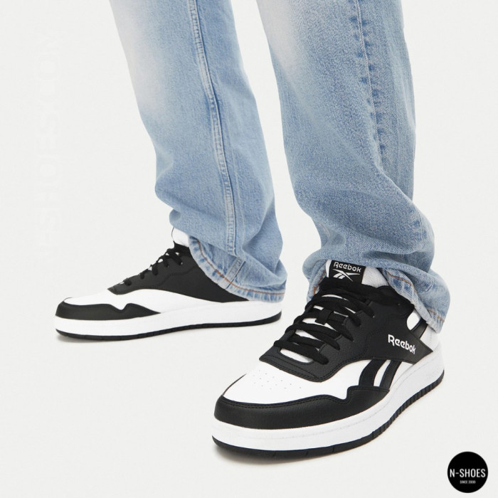 Men's Leather Sneakers Reebok BB 1000 (100211081 6097) Black та White