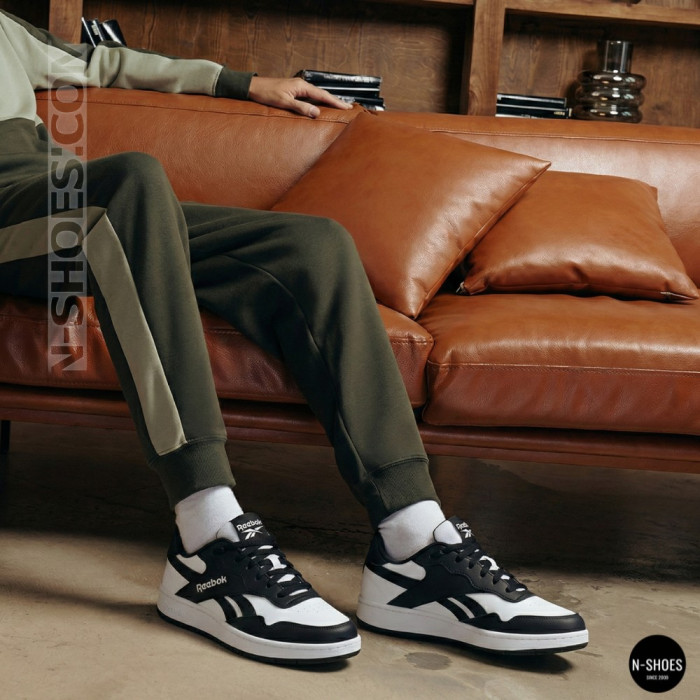 Men's Leather Sneakers Reebok BB 1000 (100211081 6097) Black та White