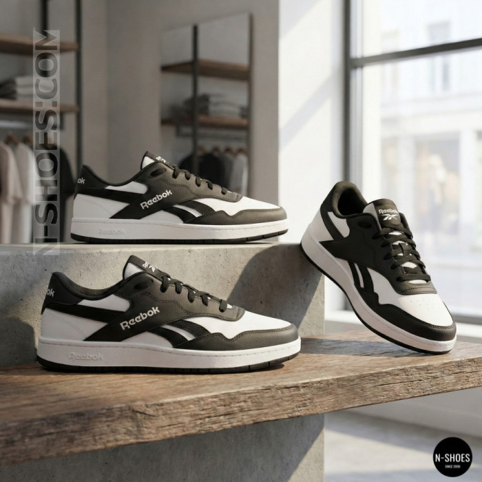 Men's Leather Sneakers Reebok BB 1000 (100211081 6097) Black та White
