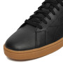 Оригинальные черные кеды Reebok Court Clean 100234604 6098 (Gum Sole)