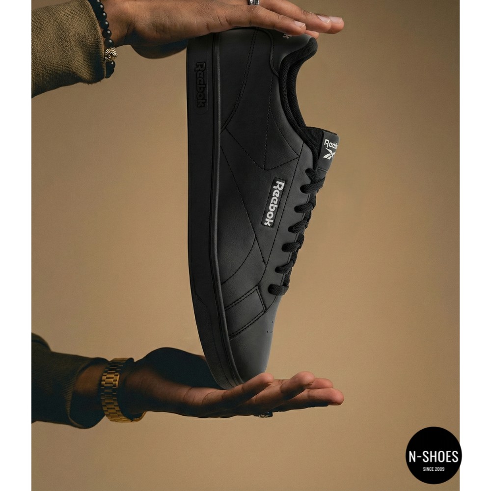 Мужские черные кеды Reebok Court Clean 100074370 6099