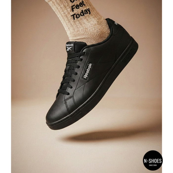 Мужские черные кеды Reebok Court Clean 100074370 6099