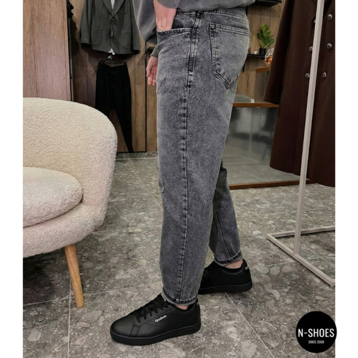 Мужские черные кеды Reebok Court Clean 100074370 6099