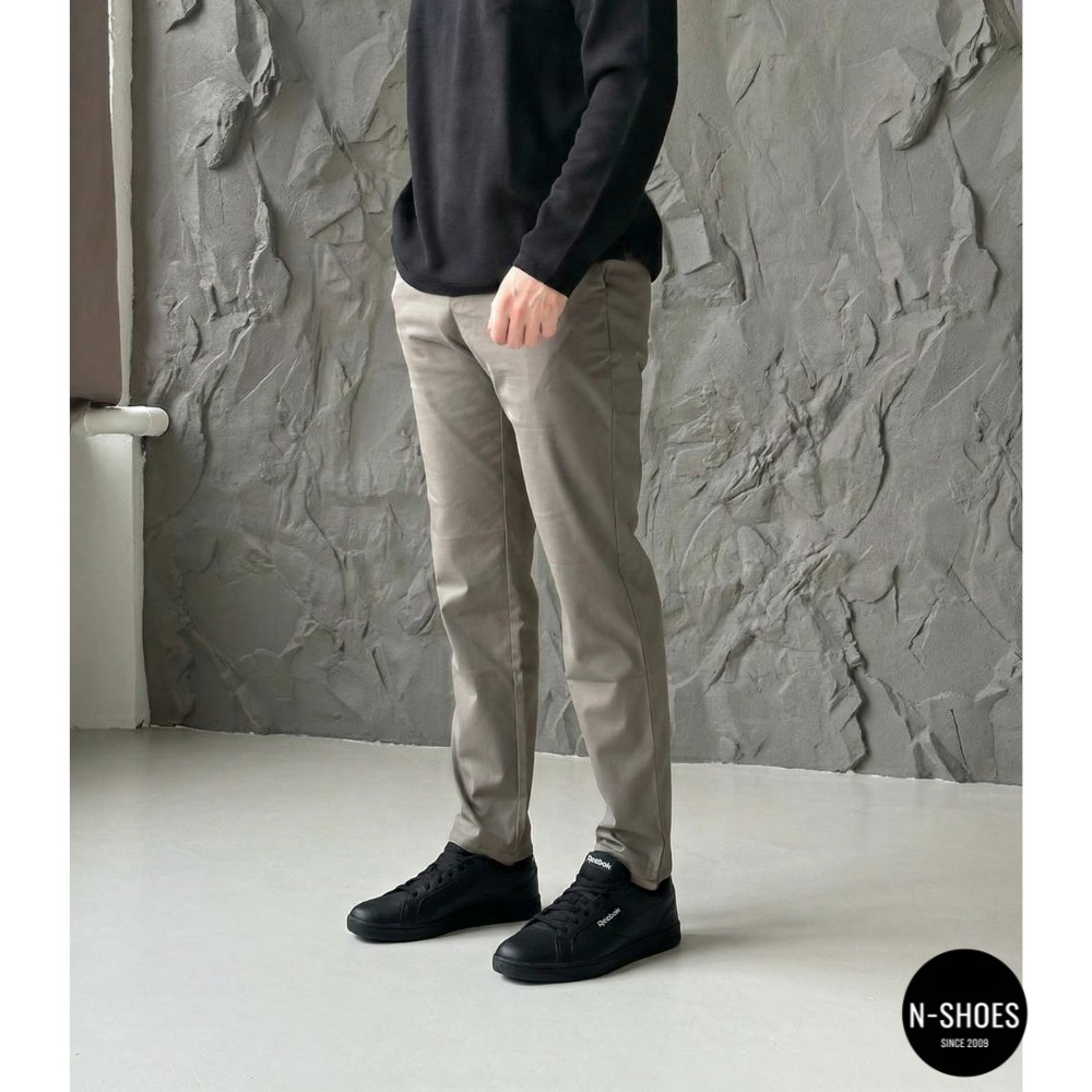 Мужские черные кеды Reebok Court Clean 100074370 6099