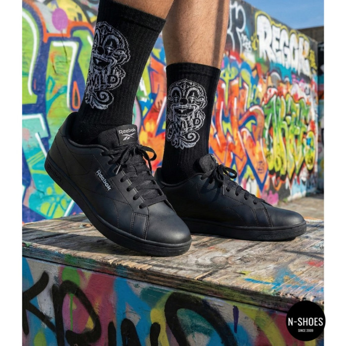 Мужские черные кеды Reebok Court Clean 100074370 6099