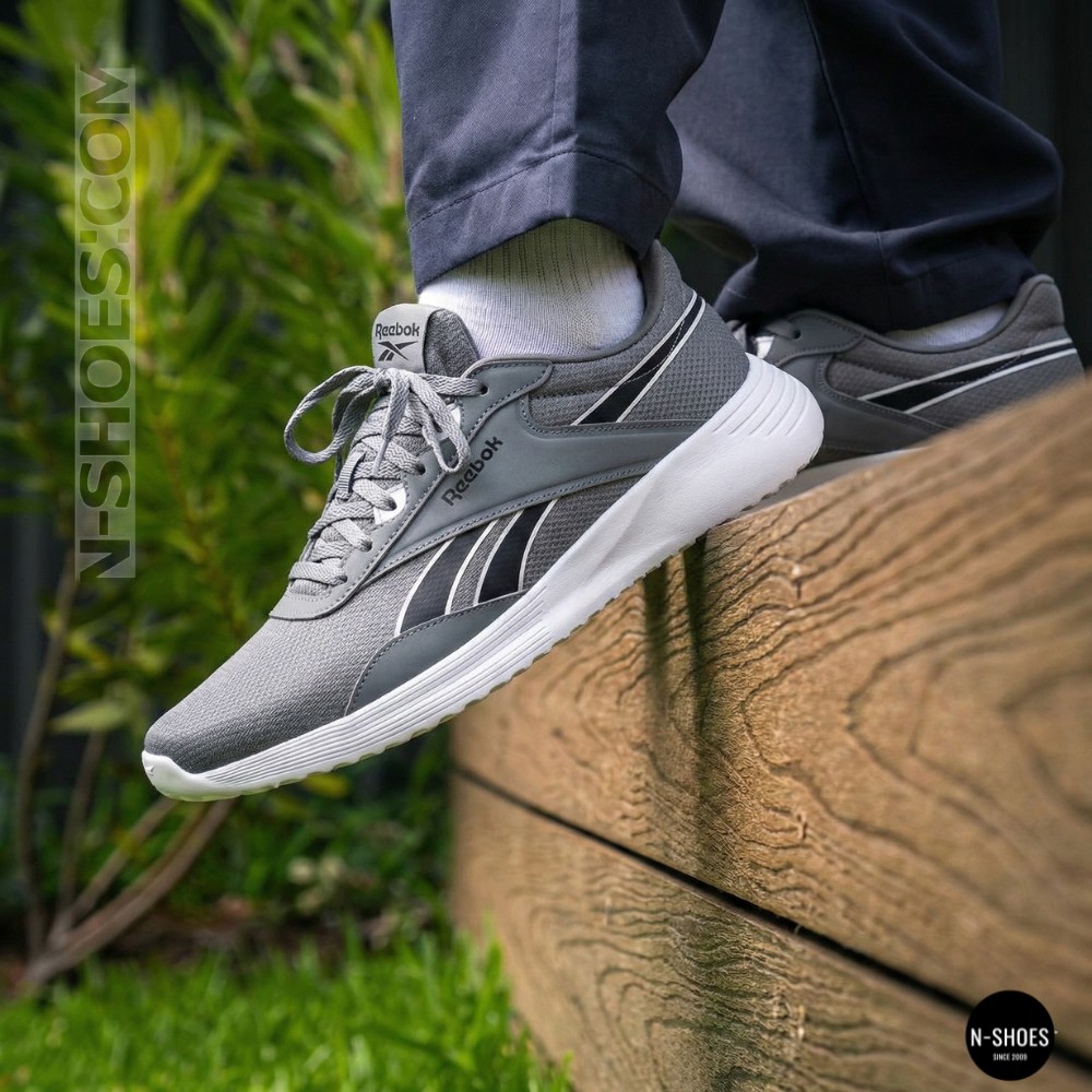 Оригинальные мужские серые кроссовки Reebok Lite 4 100074899 6100