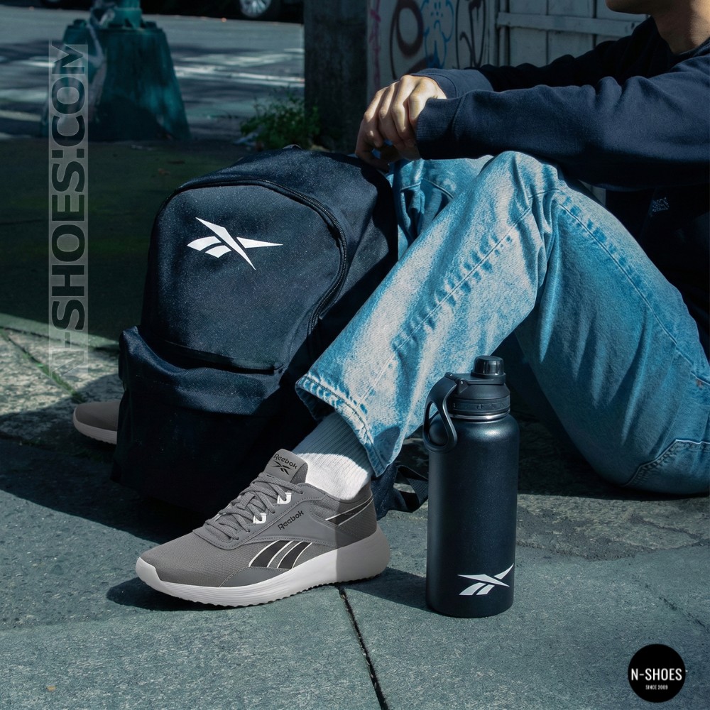 Оригинальные мужские серые кроссовки Reebok Lite 4 100074899 6100