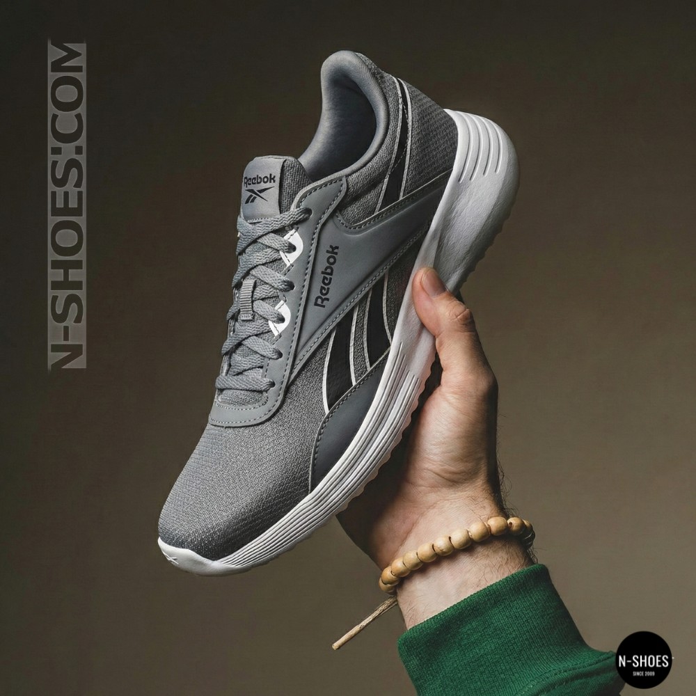 Оригинальные мужские серые кроссовки Reebok Lite 4 100074899 6100