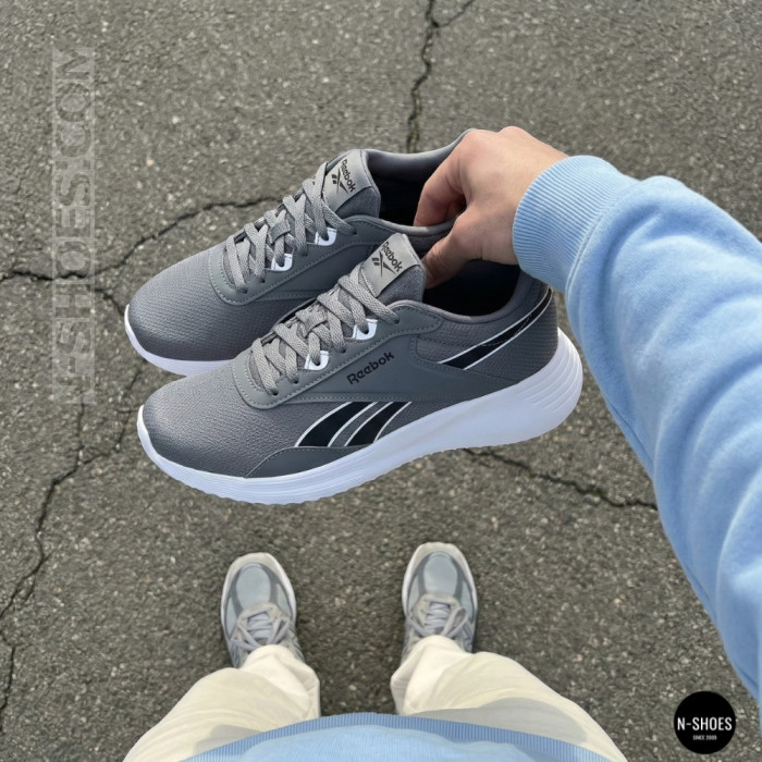 Оригінальні чоловічі сірі кросівки Reebok Lite 4 100074899 6100