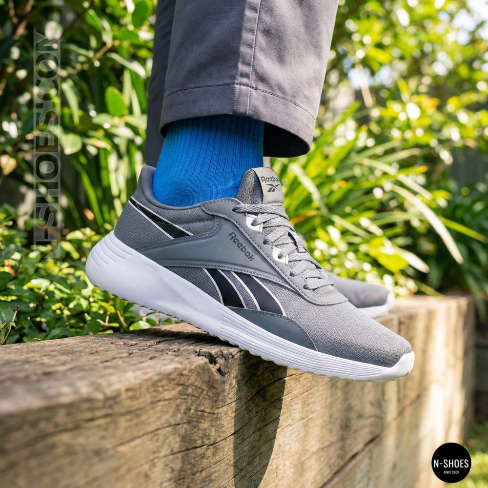 Оригинальные мужские серые кроссовки Reebok Lite 4 100074899 6100