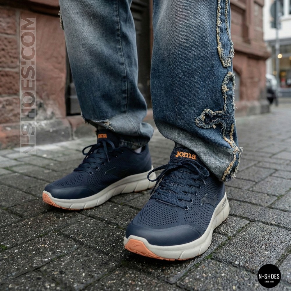 Чоловічі сині кросівки Joma Zen 2503 CZENS2503 6106 з ефектом пам'яті Memory Foam