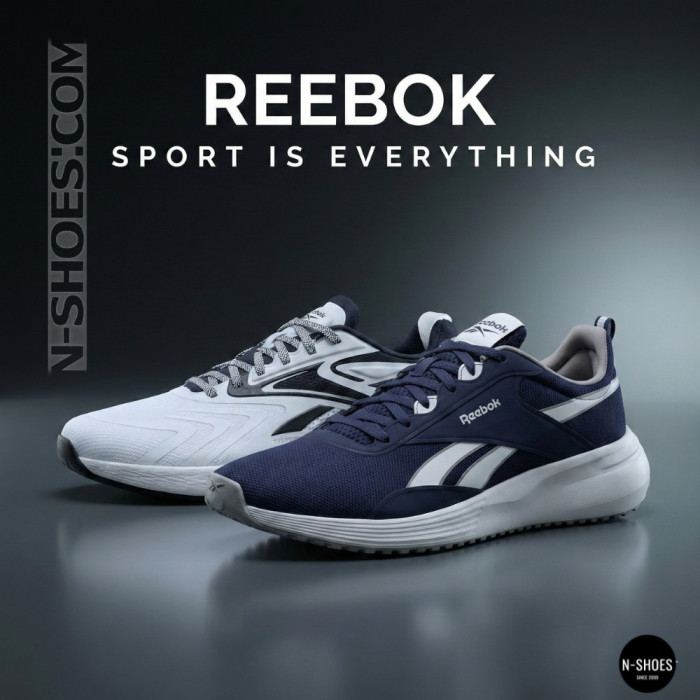 Original Reebok Lite Plus 4 Running Shoes (Navy Blue)