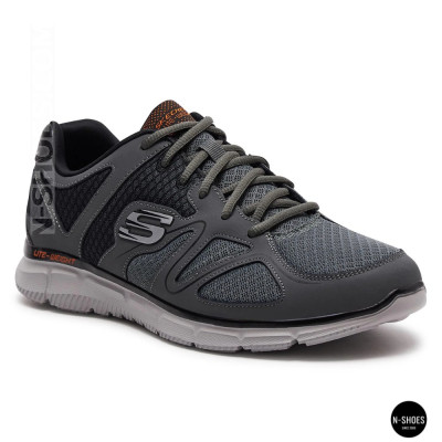 Чоловічі сірі кросівки Skechers Flash Point 58350 6131