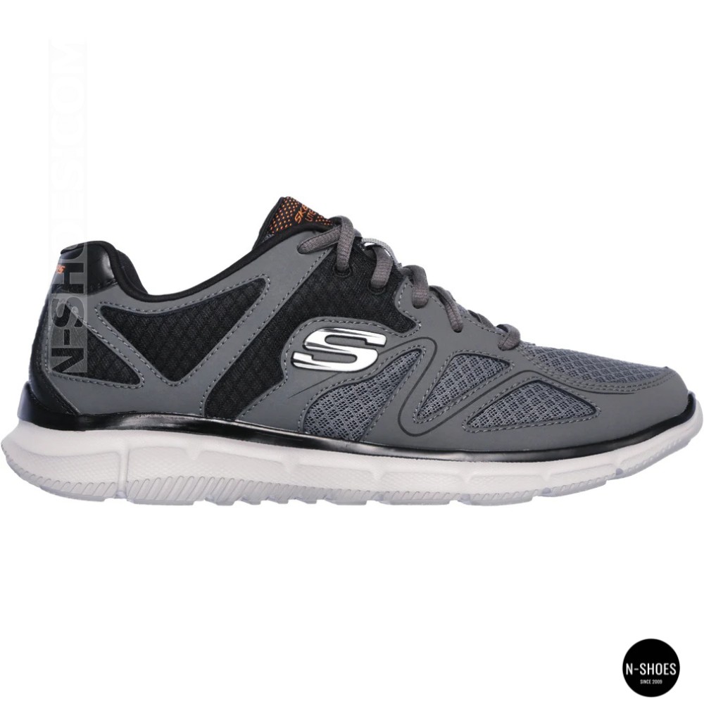 Men's Grey Skechers Flash Point 58350 6131 Sneakers