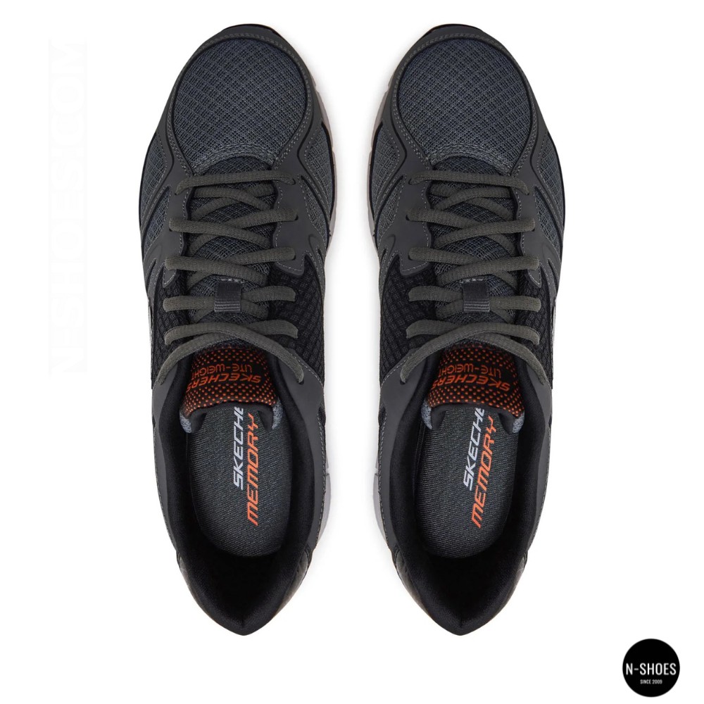 Men's Grey Skechers Flash Point 58350 6131 Sneakers