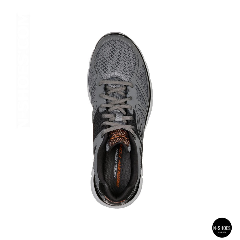 Men's Grey Skechers Flash Point 58350 6131 Sneakers