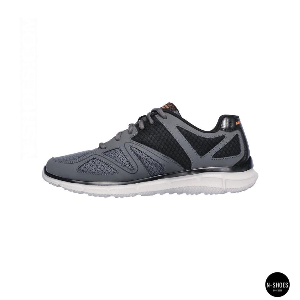 Men's Grey Skechers Flash Point 58350 6131 Sneakers