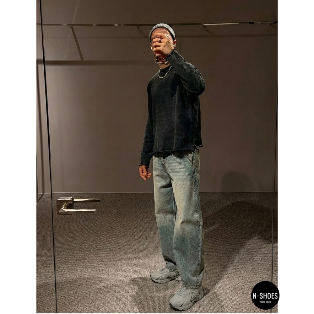 Чоловічі кросівки Bona 808M Grey-Dark Grey 6136 з натуральної шкіри