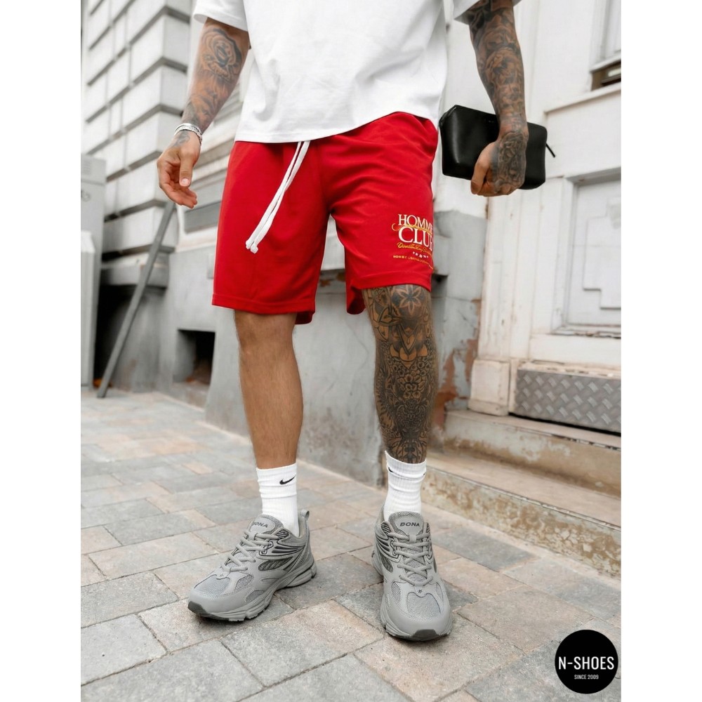 Чоловічі шкіряні кросівки Bona 876M: дизайн ASICS Gel-Kayano