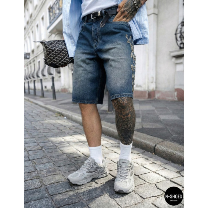 Men's Leather Sneakers Bona 876M: ASICS Gel-Kayano Style Design