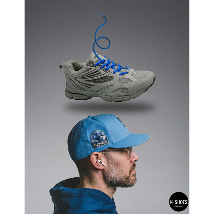 Men's Leather Sneakers Bona 876M: ASICS Gel-Kayano Style Design