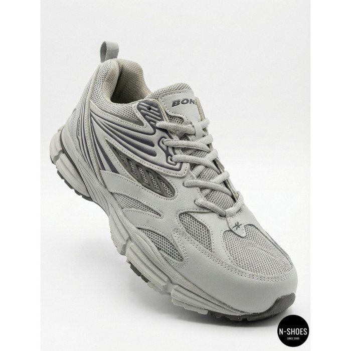 Men's Leather Sneakers Bona 876M: ASICS Gel-Kayano Style Design