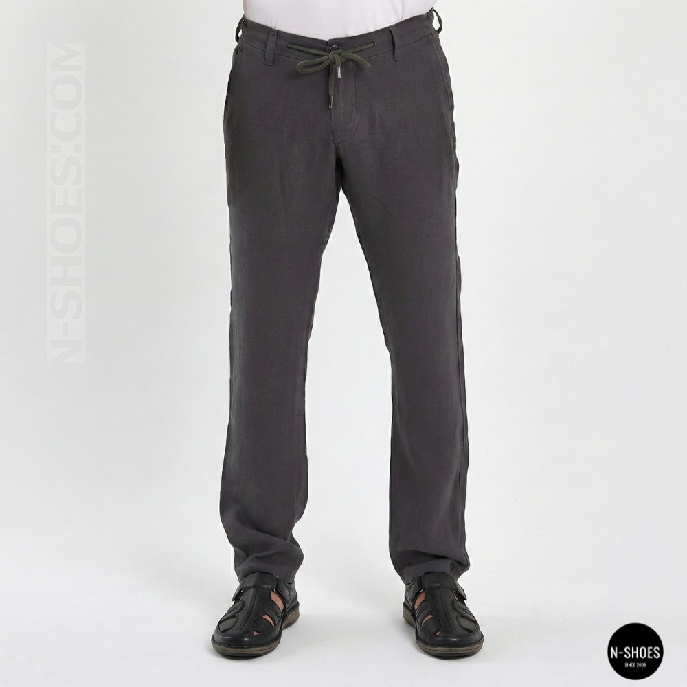 Чоловічі літні туфлі N-SHOES Man's 211820 041 black 6141 з Туреччини