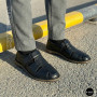 Чоловічі літні туфлі N-SHOES Man's 211820 041 black 6141 з Туреччини