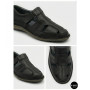 Чоловічі літні туфлі N-SHOES Man's 211820 041 black 6141 з Туреччини