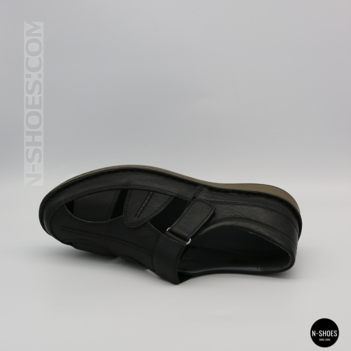 Чоловічі літні туфлі N-SHOES Man's 211820 041 black 6141 з Туреччини
