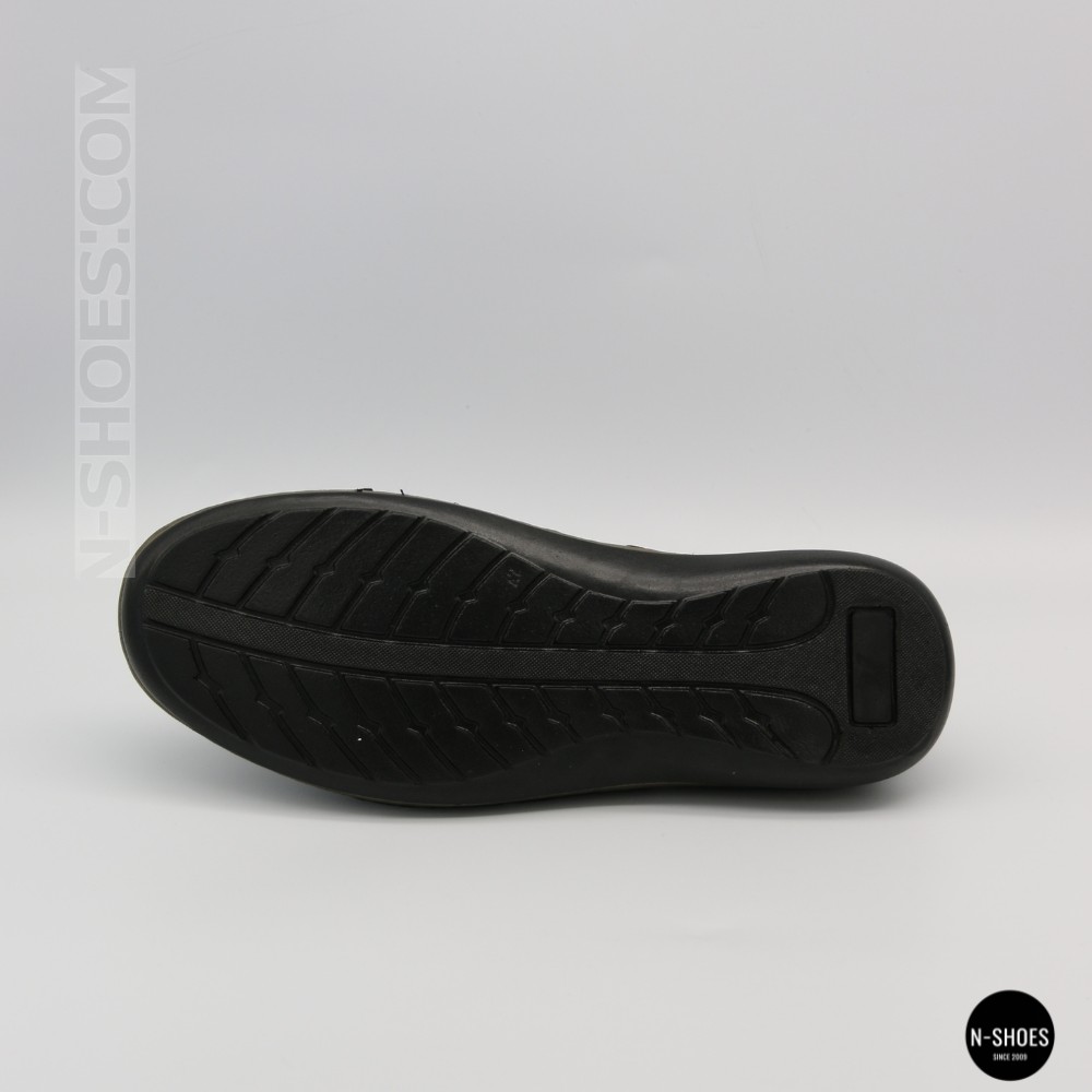 Чоловічі літні туфлі N-SHOES Man's 211820 041 black 6141 з Туреччини