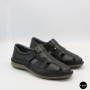 Чоловічі літні туфлі N-SHOES Man's 211820 041 black 6141 з Туреччини