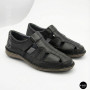 Чоловічі літні туфлі N-SHOES Man's 211820 041 black 6141 з Туреччини