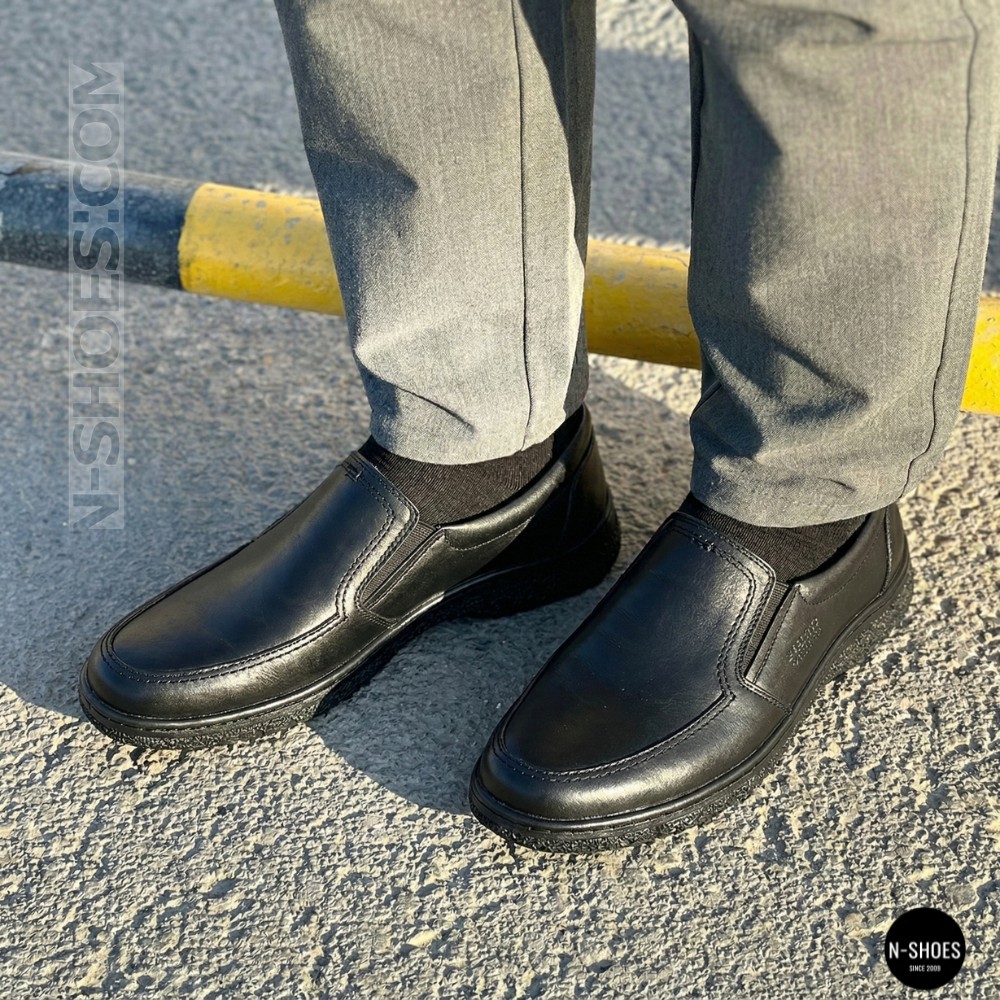 Mens Leather Slip-On Shoes Alex Bens 32-6179