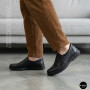 Mens Leather Slip-On Shoes Alex Bens 32-6179