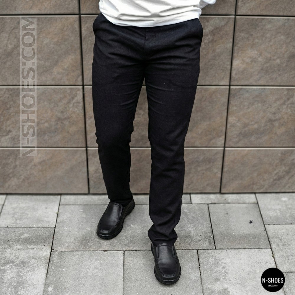 Mens Leather Slip-On Shoes Alex Bens 32-6179