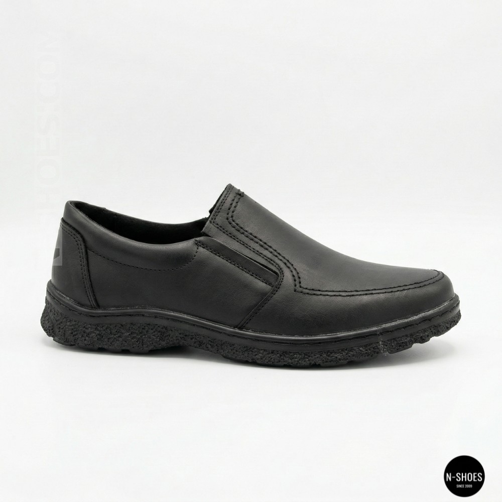 Mens Leather Slip-On Shoes Alex Bens 32-6179
