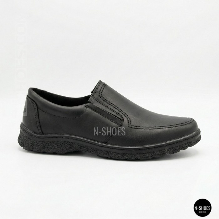 Mens Leather Slip-On Shoes Alex Bens 32-6179