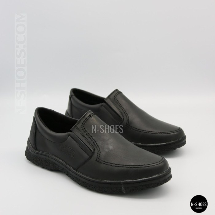Mens Leather Slip-On Shoes Alex Bens 32-6179