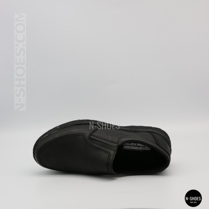 Mens Leather Slip-On Shoes Alex Bens 32-6179