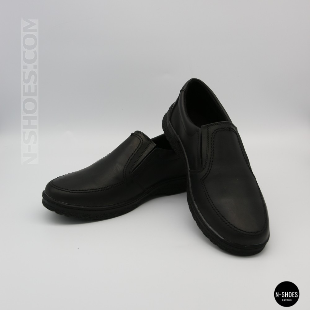 Mens Leather Slip-On Shoes Alex Bens 32-6179