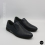 Чоловічі літні туфлі-мокасини з перфорацією Mens 211850 6182 сині