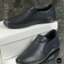 Чоловічі літні туфлі-мокасини з перфорацією Mens 211850 6182 сині